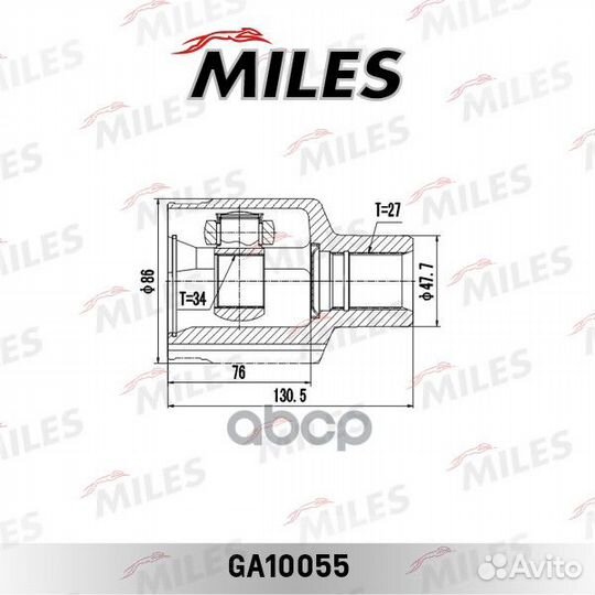 ШРУС ssangyong kyron 05-12/actyon 01-09/rexton 02