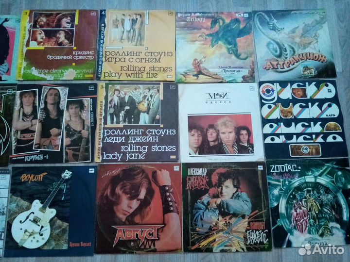 Виниловые пластинки Рок