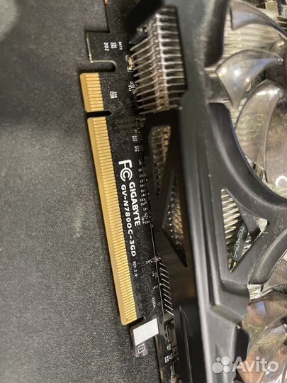 Видеокарта GTX 780 не работает