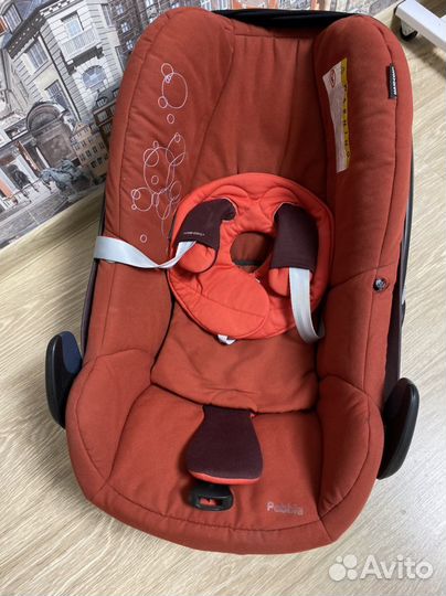 Автокресло maxi cosi pebble 0+ (дождевик, маск)