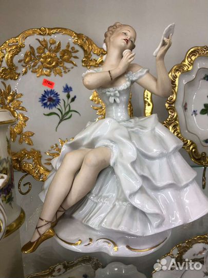 Фарфоровые статуэтки балерин германия