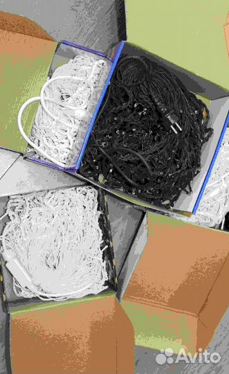 Гирлянда светодиодная 25м