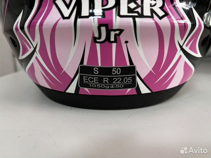 Шлем для мотоцикла кроссовый vega biper