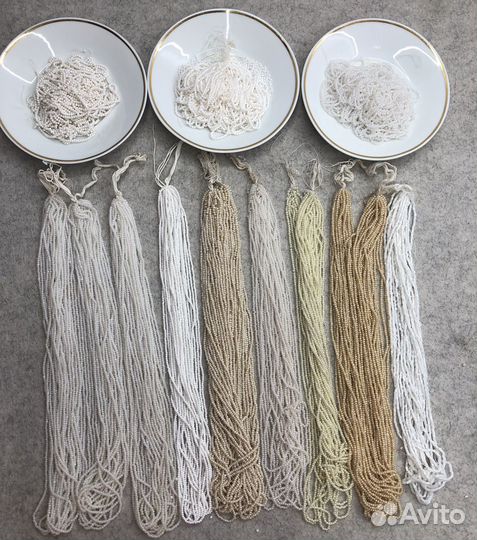 Винтажный чешский бисер