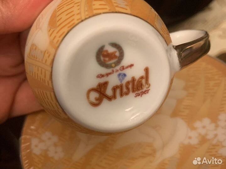 Кофейный сервиз новый на 6 персон Китай