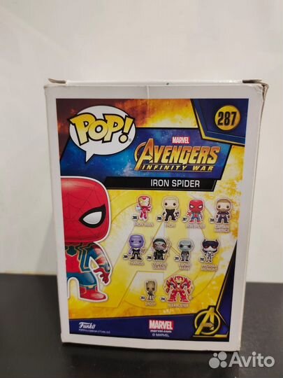 Funko pop человек паук 287