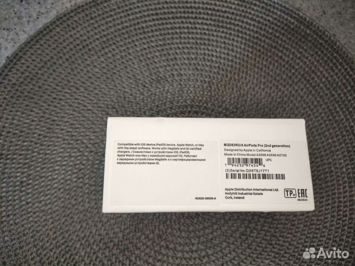 Наушники Airpods pro 2 (airoha)