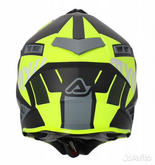 Кроссовый шлем acerbis X-track 22-06, Black/Fluo