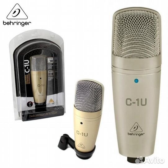 Микрофон behringer c1u