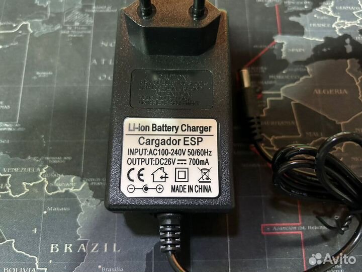 Блок питания для пылесосов 26V 700mA 5.5*2.5