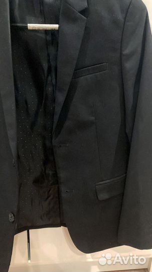 Черный пиджак на мальчика 152 zara