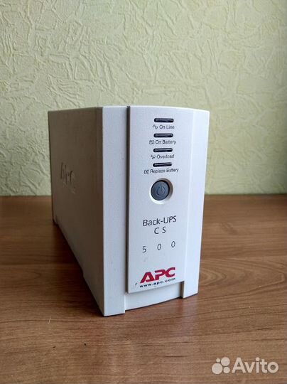 Ибп APC Back-UPS CS 500 без батареи