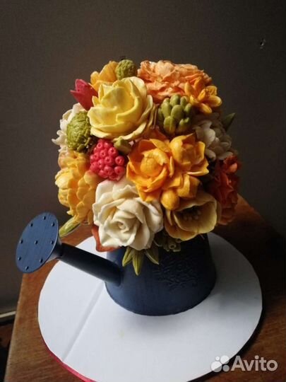 Сувенир цветы,подушка для наград,жаба копилка