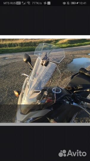 Регулируемый спойлер на обтекатель