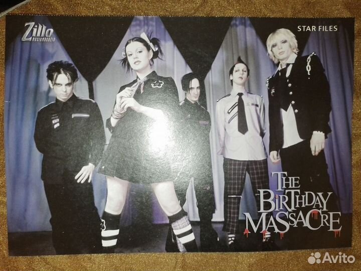 Журнал negatief с The Birthday Massacre