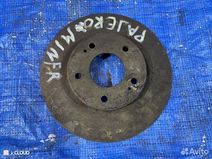 Тормозной диск на mitsubishi pajero mini H56A