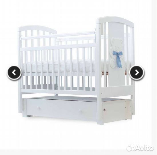 Детская кроватка+матрас