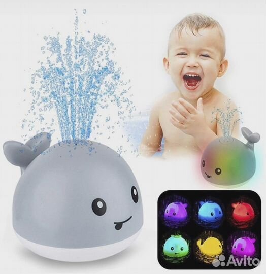 Игрушка для ванной кит