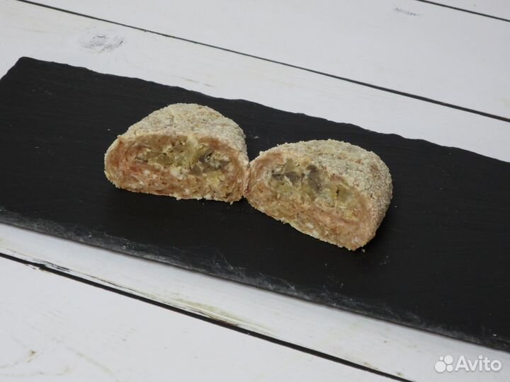 Зразы с мясом и шампиньонами