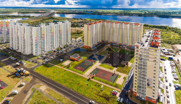 1-к. квартира, 48,4 м², 8/16 эт.