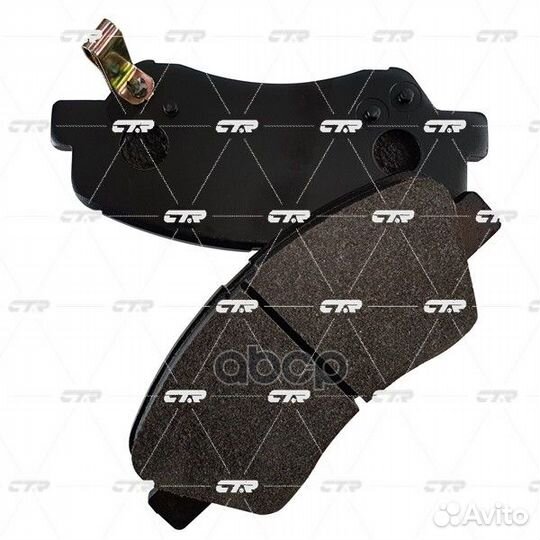 Колодки тормозные дисковые передние с антискрип