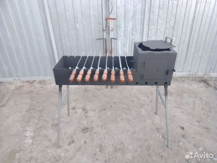 Мангал с подказанником