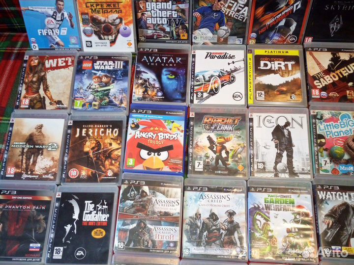 Игры для PS 3 и X BOX 360 (1000 шт)