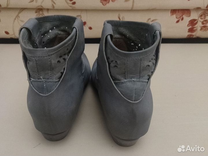 Ботильоны натуральная кожа 40