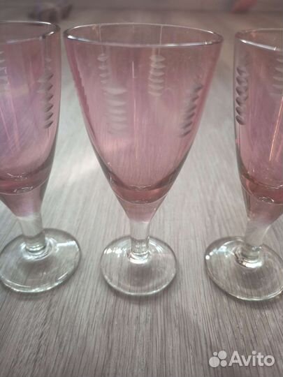 Бокалы фужеры стаканы