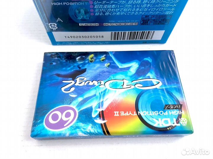 Аудиокассета кассета TDK CDing 2 60 - 1998 г