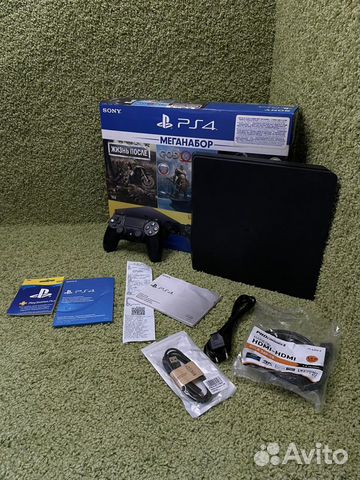Sony PS4 slim 1tb 400 игр объявление продам