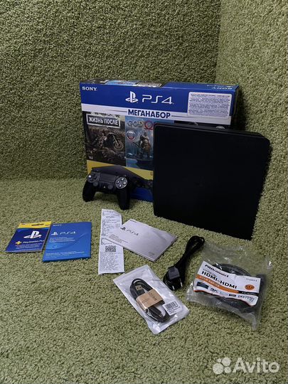 Sony PS4 slim 1tb 400 игр