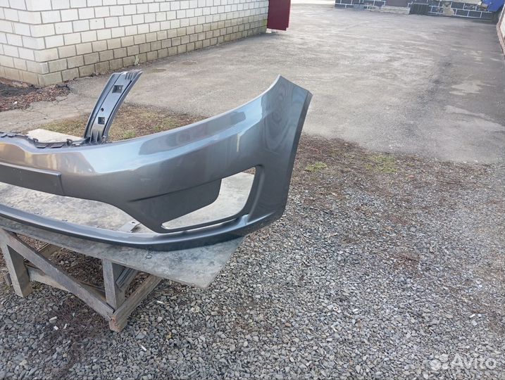 Бампер передний kia rio 3 цвет мокрый асфальт