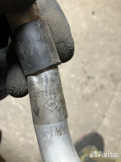 Трубка кондиционера рено логан 1 k4m