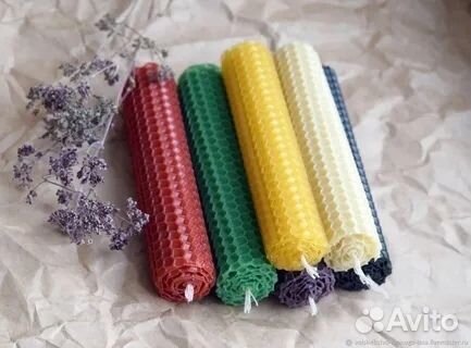 Свечи из вощины