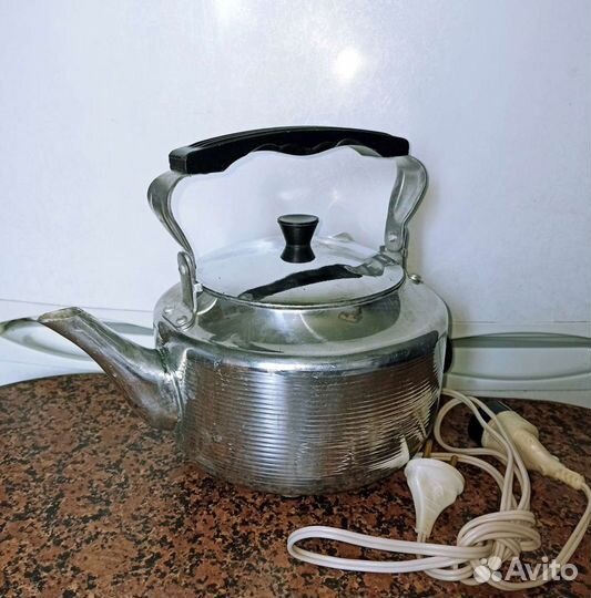Чайник электрический алюминиевый 2 л СССР