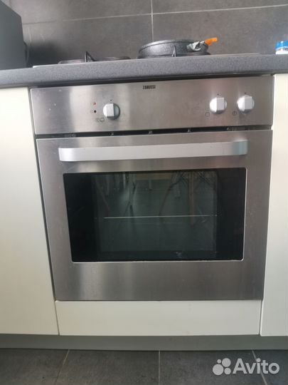 Газовый духовой шкаф zanussi