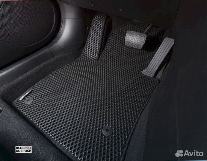 Автомобильные коврики EVA c бортами 3D и без