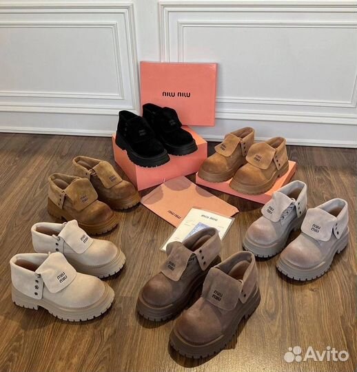 Ботинки Miu miu