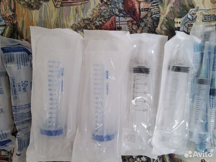 Шприцы одноразовые