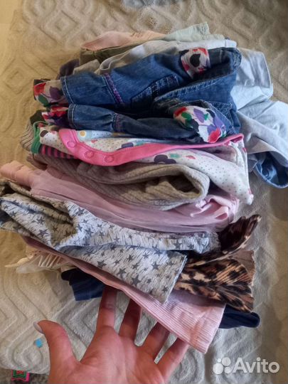 Вещи пакетом на девочку до 2 лет