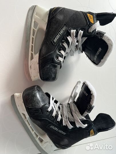 Хоккейные коньки bauer 29,5