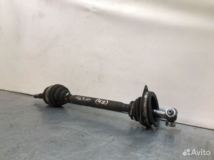 Привод, полуось передний левый Renault Scenic