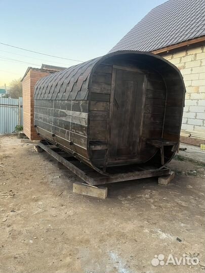 Баня бочка под ключ