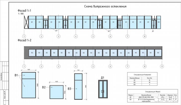 3D визуализация магазинов и павильонов, чертежи