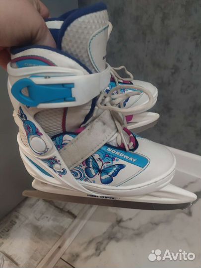 Коньки детские раздвижные nordway