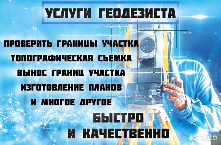 Геодезист, Вынос границ участка, Топография