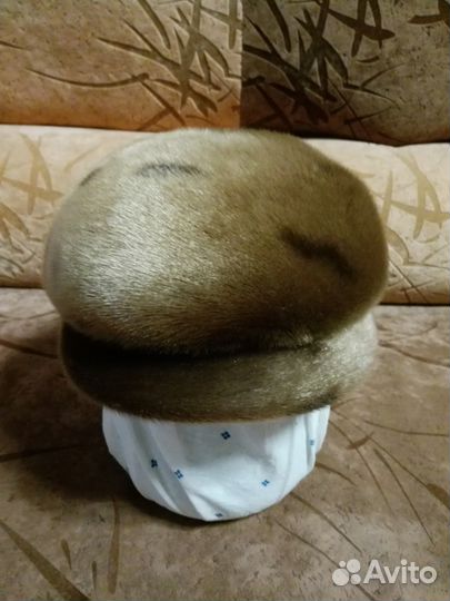 Шапка нерпа женская