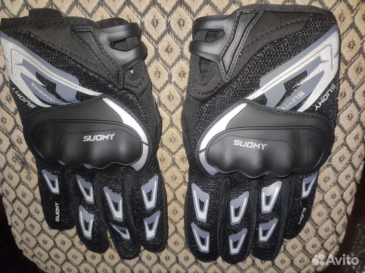 Летние дышащие Мотоциклетные Перчатки размер L