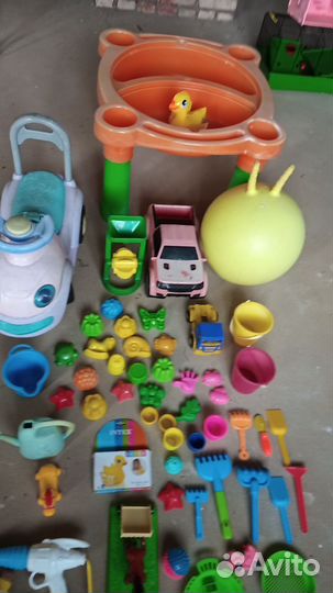 Песочница+ игрушки